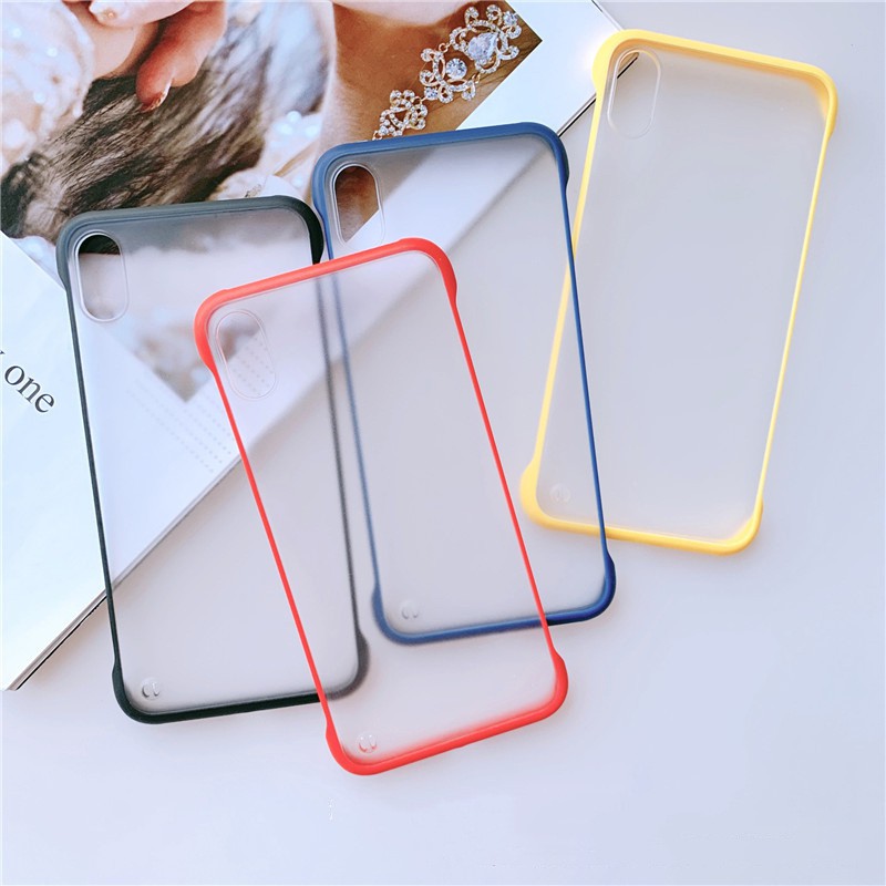 Ốp điện thoại acrylic cứng siêu mỏng chống sốc cho OPPO A31 A91 A5 A9 2020 F11 Pro F9 F5 F1s A83 A7 A5s A3s A1K K3