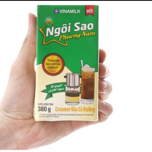Sữa đặc Ngôi sao Phương Nam các xanh lá