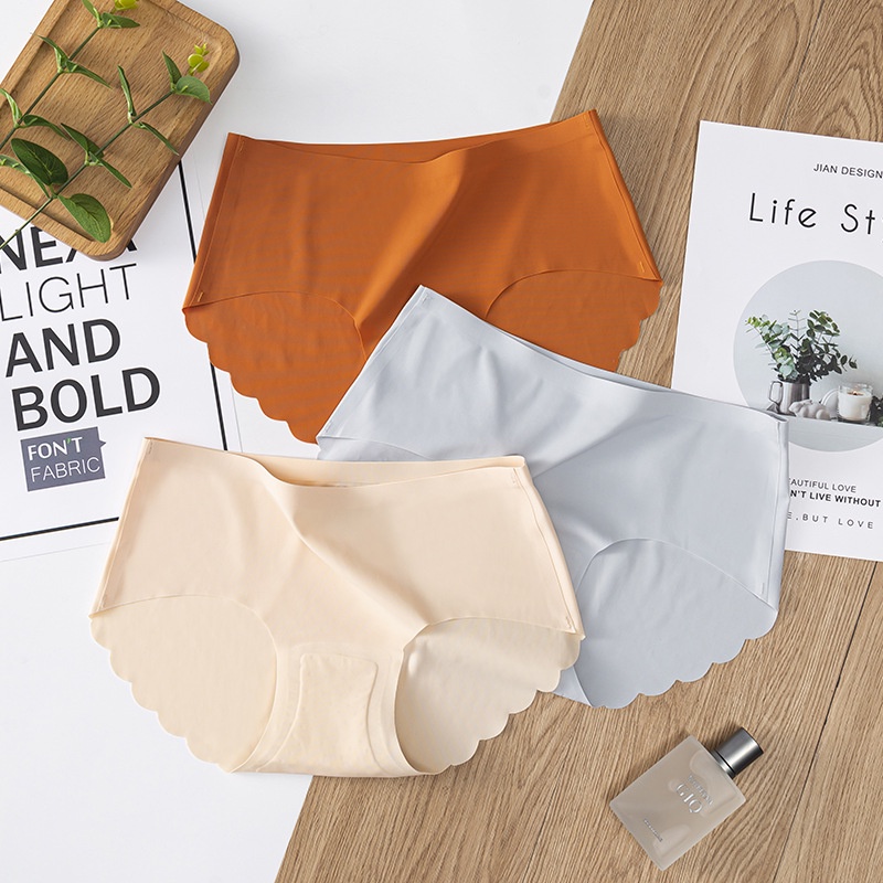 Quần lót nữ su đúc trơn thun lạnh không viền kháng khuẩn cao cấp QL02 | BigBuy360 - bigbuy360.vn