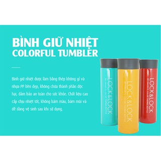 Bình giữ nhiệt Lock n Lock Colorful Tumbler LHC4017 400ml