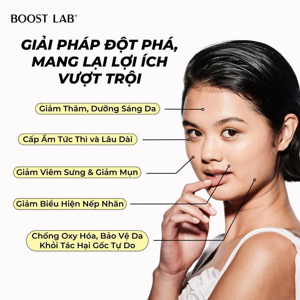 Tinh Chất Vitamin C Dưỡng Sáng Da, Giảm Thâm Sạm và Chống Oxy Hóa | BOOST LAB Vitamin C Brightening Serum