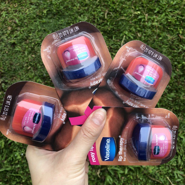 Vaseline (hàng Mới Về) Son Dưỡng Môi Vaseline 7g Chiết Xuất Hoa Hồng Dưỡng Ẩm / Trị Liệu | BigBuy360 - bigbuy360.vn