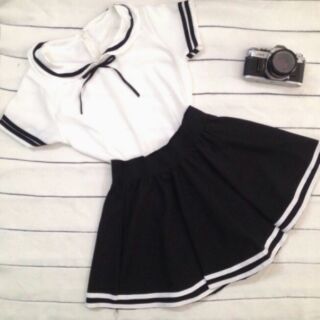 Áo thủy thủ thắt nơ