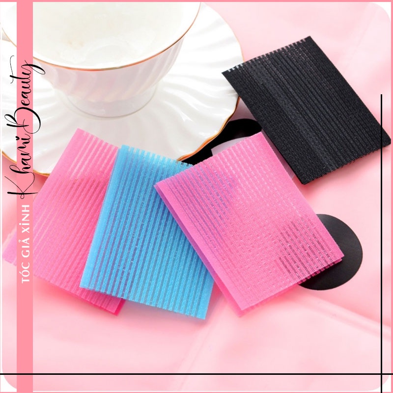 [Hàng có sẵn] Set 2 Miếng dán giữ tóc mái, cố định tóc trang điểm đủ màu