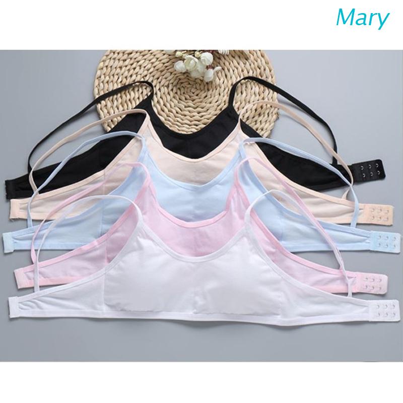 Mary Teen Girls Underwear Soft Padded Cotton Bra Young Girls for Yoga Sports Bra