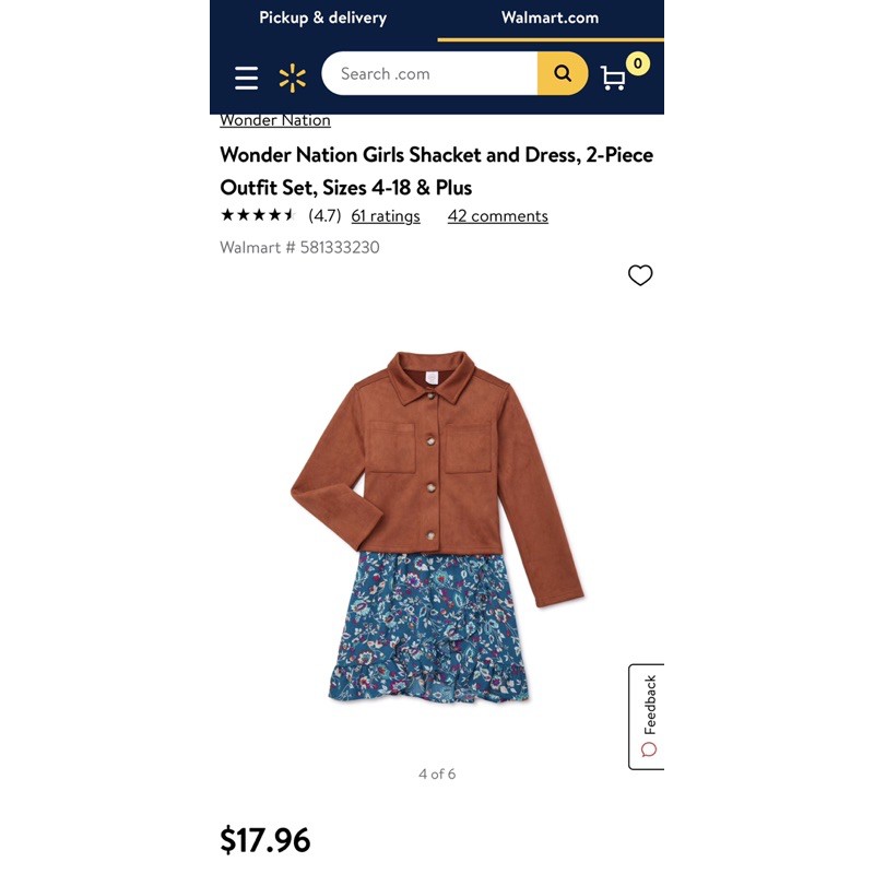 Áo khoác Croptop Da lộn Wonder Nation