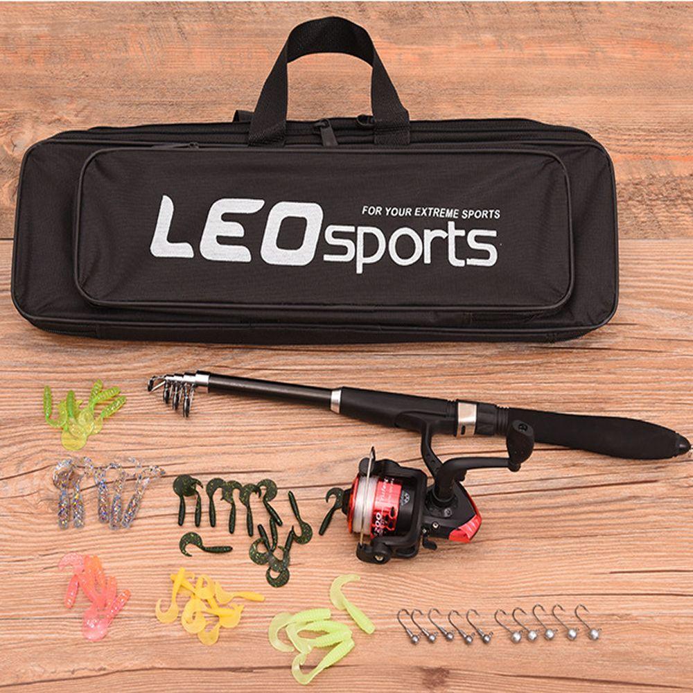 Bộ Cần Câu Cá Bằng Carbon Cao Cấp Có Thể Thu Gọn Tiện Dụng