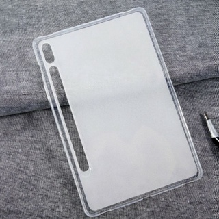Ốp lưng dẻo trong nhám Samsung Tab S7 FE, Tab S7 Plus, Tab S7 Plus Lite chống vân tay bảo vệ máy