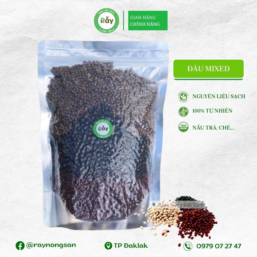 Đậu Sống Thập Cẩm hữu cơ từ giống nguyên bản nhà trồng sạch và chất lượng