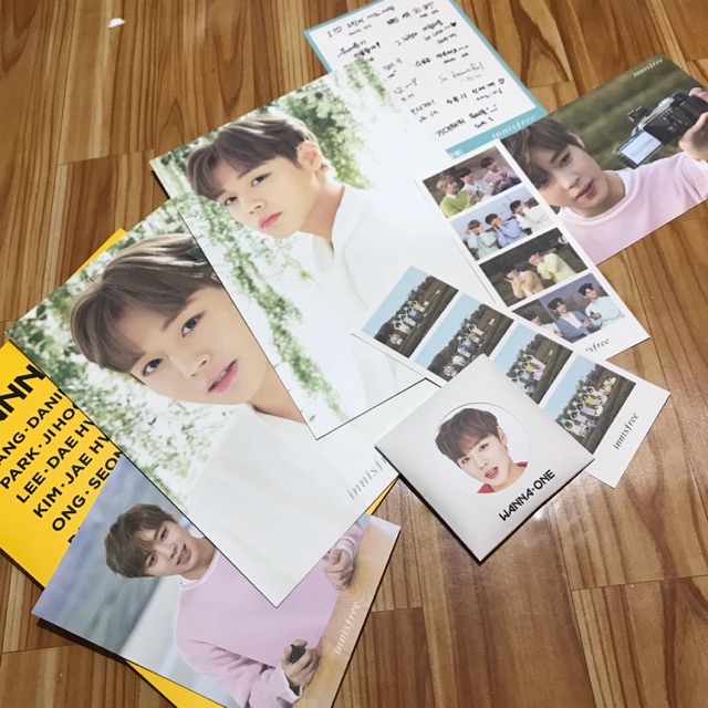 Set ảnh Park Jihoon X Innisfree