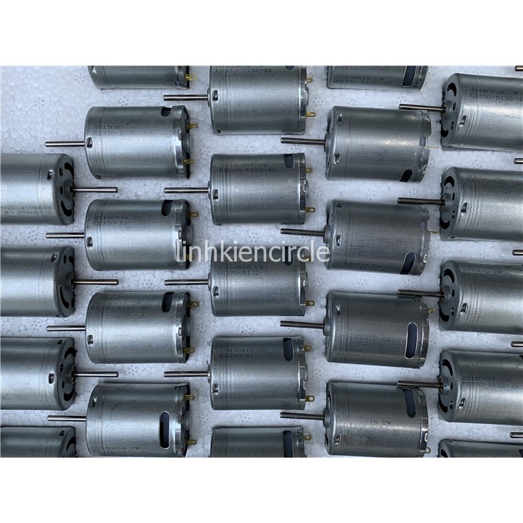 Motor 370 tốc độ cao 3V - 7.4V 12V dùng cho mô hình RC 13500 - 33000 RPM - LK0222