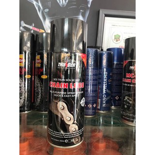 Bộ combo 5 chai xịt sên THUNDER CHAIN LUBE 400ML