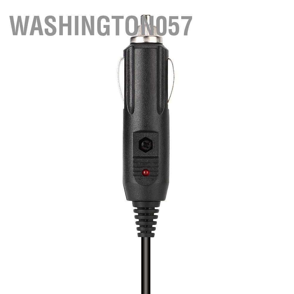 Washington057 12V Car Radio Battery Eliminator with Charger Adapter for Baofeng BF-666S/777s/888s