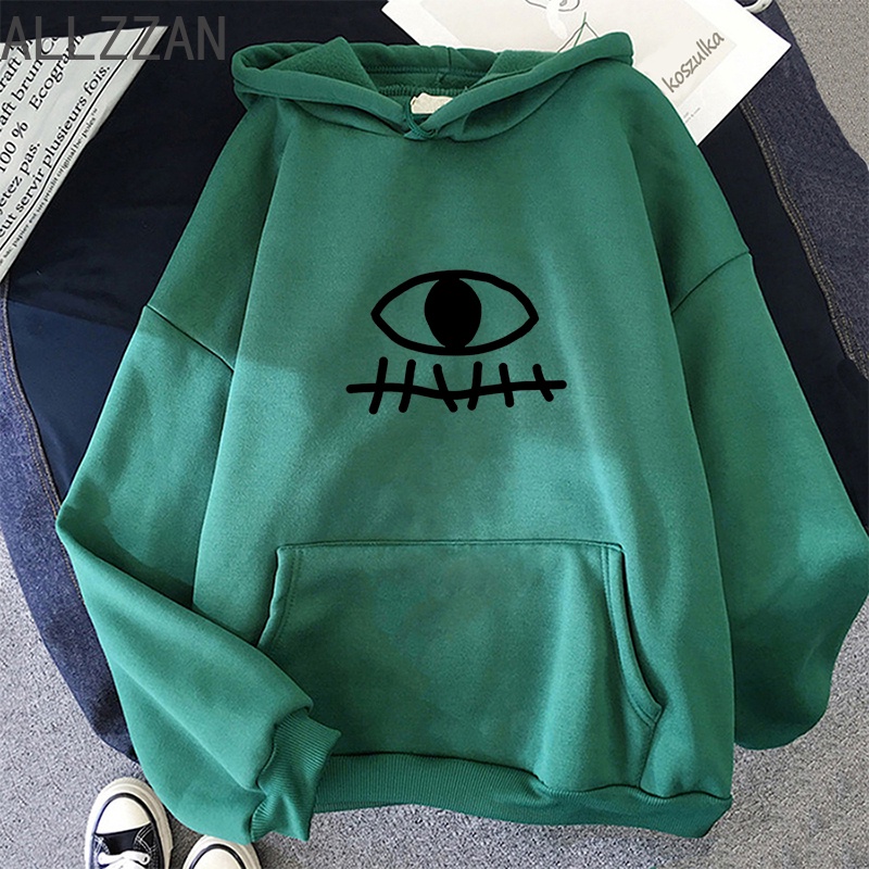 Áo Hoodie In Hình Mieruko-chan Phong Cách Hàn Quốc Dành Cho Nữ