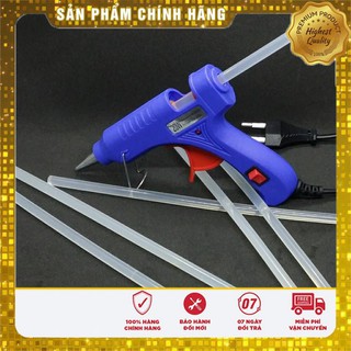súng bán keo nến nhỏ và 10 cây keo nến