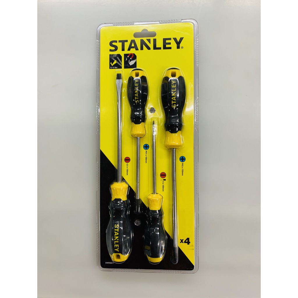 Bộ tô vít từ 4 cây STANLEY STMT66671