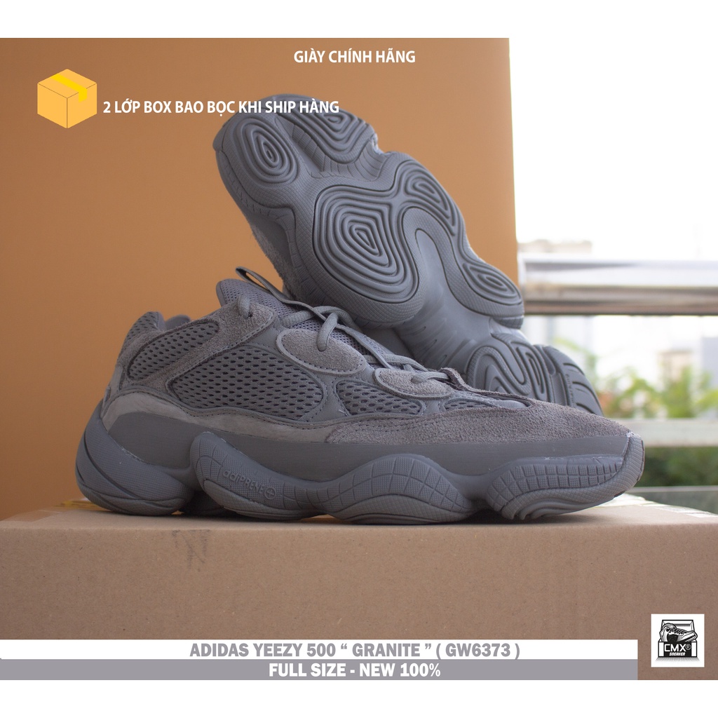 [ HÀNG CHÍNH HÃNG ] GIày Adidas Yeezy 500 Granite ( GW6373 ) - REAL AUTHENTIC 100%