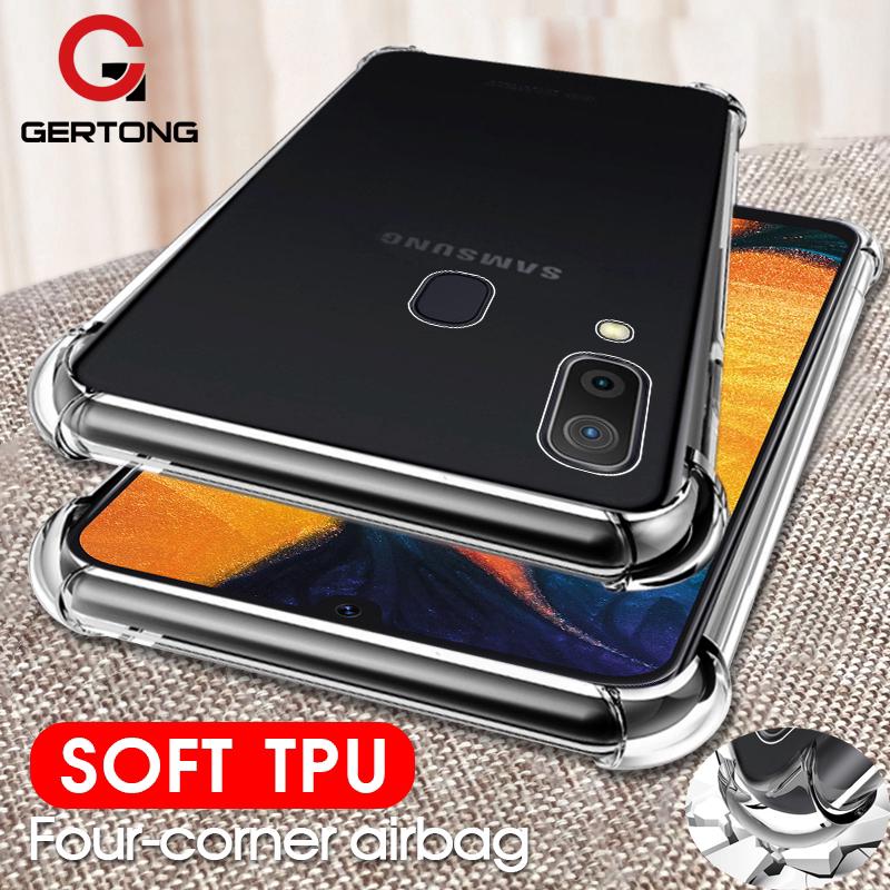 Ốp điện thoại TPU dẻo trong suốt dành cho Samsung Galaxy A50 A30 M10 A710 M30 S10 Plus S10e Note 9 A7 2018