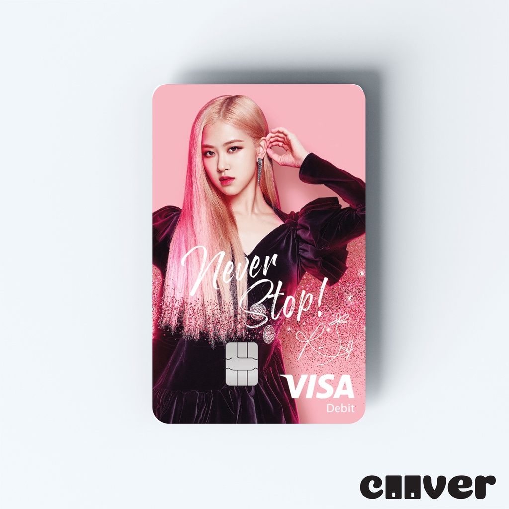 BLACKPINK - Miếng dán thẻ 1 mặt trước FREESHIP – Miếng dán thẻ ngân hàng/thẻ ATM, thẻ chung cư, thẻ thang máy, gửi xe,..