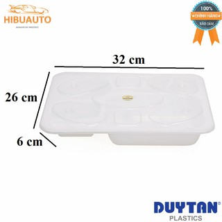Combo 10 Khay Cơm Lớn Duy Tân (32 x 26 x 6 cm) No.758