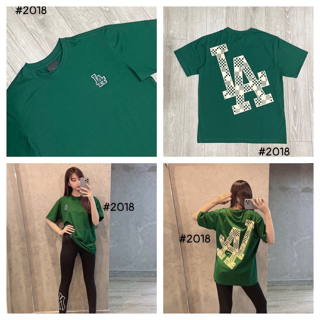 (Hàng xuất xịn) ÁO PHÔNG M/L/B CHECKERBOARD BACK LOGO SHORT SLEEVE T-SHIRT, 4 MÀU: ĐEN, TRẮNG, XANH, VÀNG full-tag-code