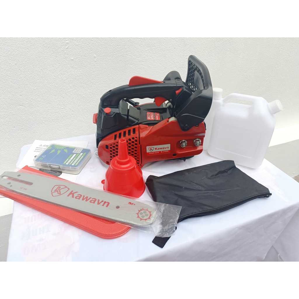 MÁY CƯA XÍCH CHẠY XĂNG Kawav mini - may cua xich chay xang lam 3 tấc trọng lượng 3.5kg