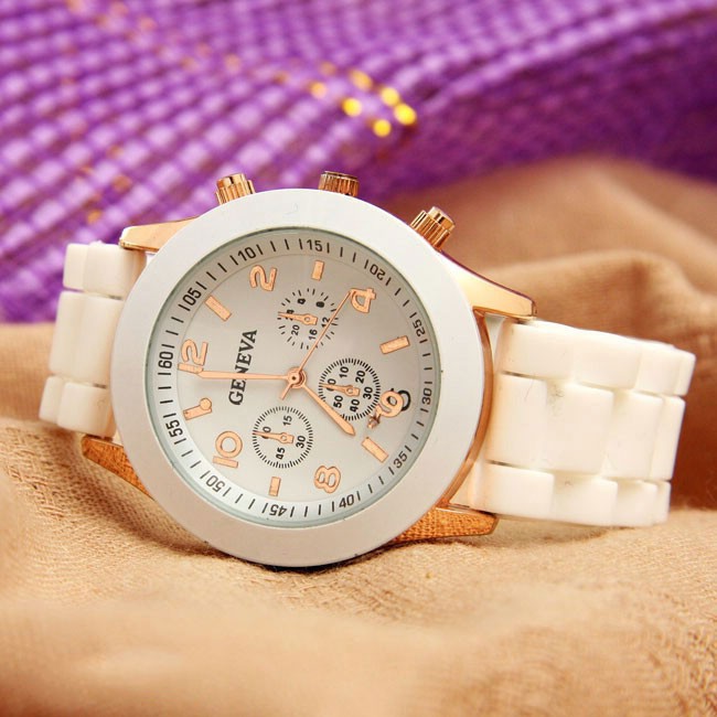 Đồng hồ dây nhựa Geneva Khởi My