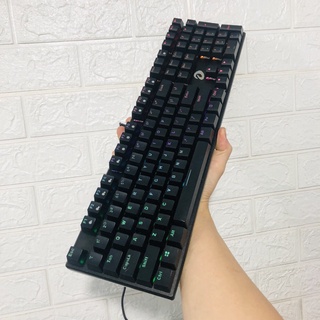 Bàn phím cơ dareu ek810 nhiều chế độ led - black đã qua sử dụng gần như mới