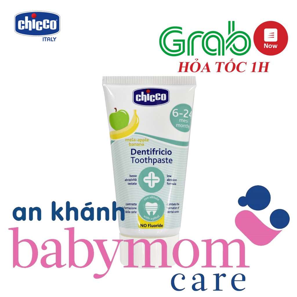 Kem đánh răng hương Chuối – Táo Chicco 6M+