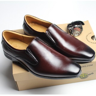 Giày Lười Da Bò Nam Clarks . Giày Mọi Hàng Việt Nam Xuất Khẩu(Giày CLN)