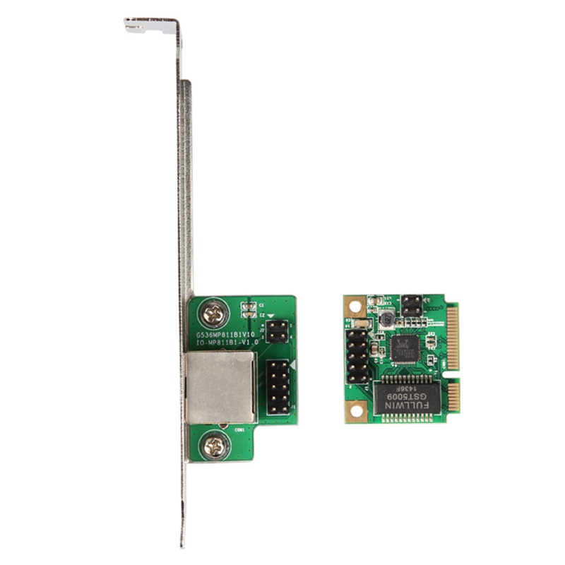 Card Mạng Mini PCI-Express Gigabit RJ45 Cổng 10 / 100 / 1000Mbps Thẻ