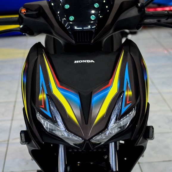 Tem Trùm Winner X Xanh Vàng Đen Nổi bật - Decal Nhám