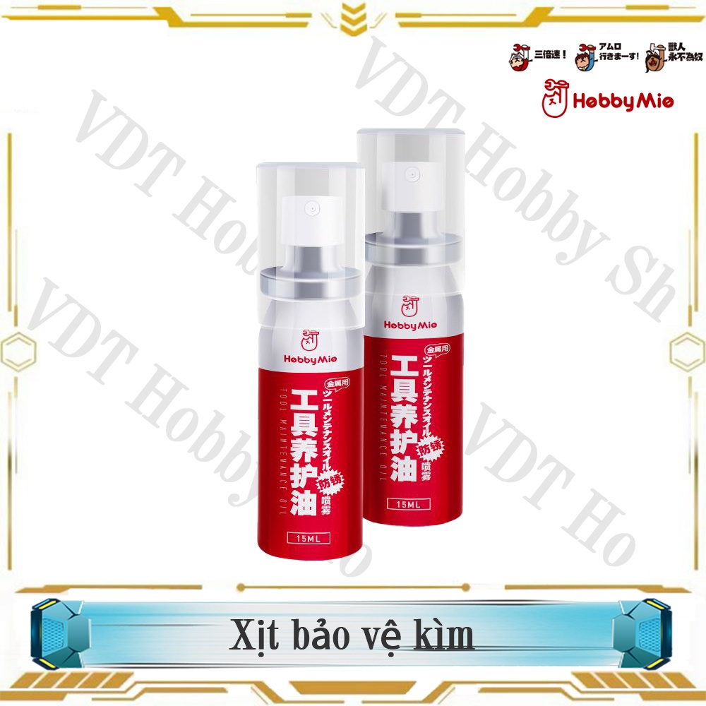 Hobby Mio: Dung dịch dầu bảo vệ kìm xhống rỉ sét