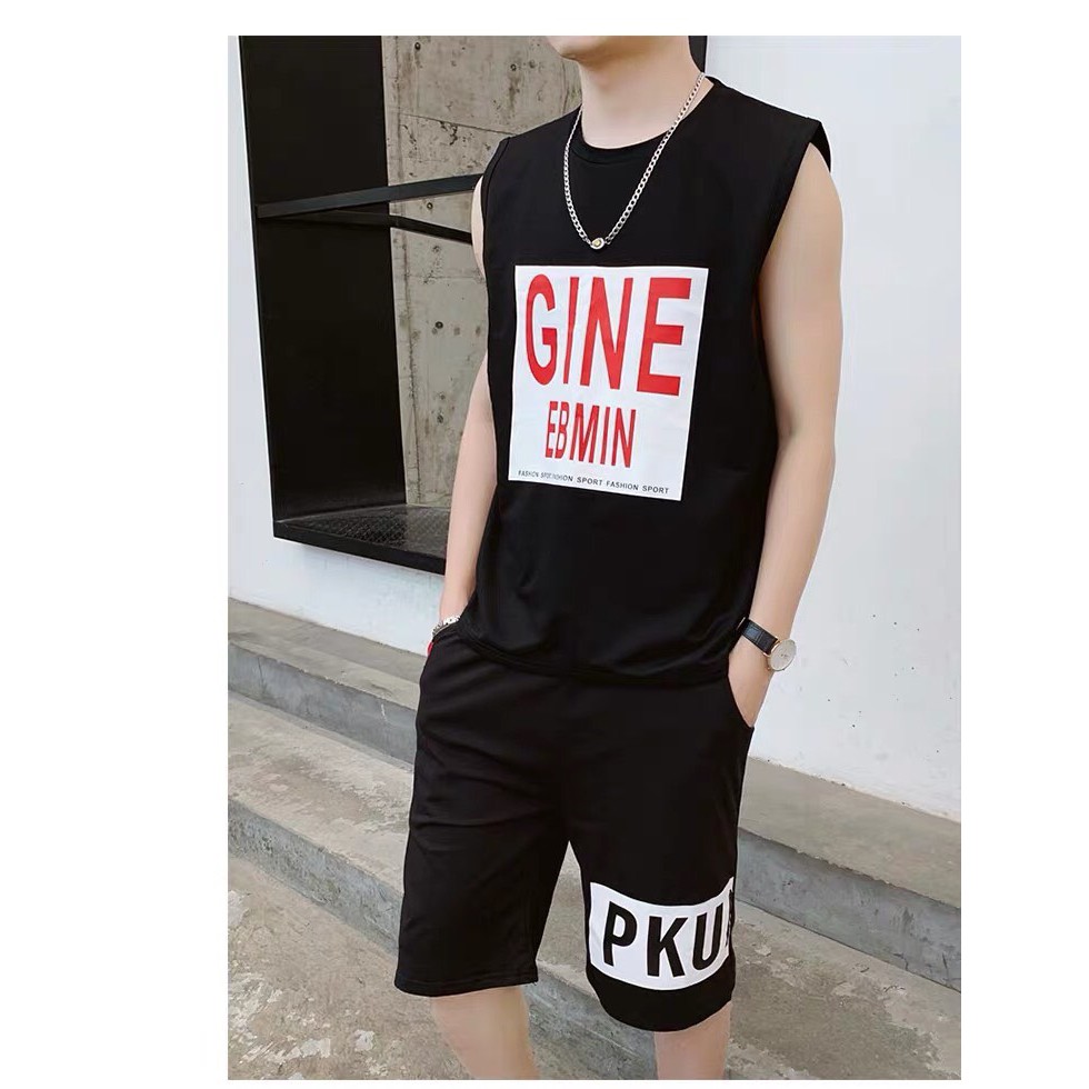 đồ thể thao nam nữ chất liệu thun lạnh mềm mịn thoáng mát hàng đẹp y hình.GINE
