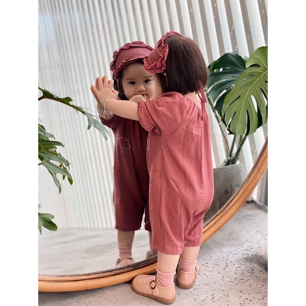 Bộ Áo Liền Quần Cho Bé Mick and Milk 9,10,11,12 Tháng | 1,2 ,3 Tuổi Romper Bé Gái Jumsuit Xinh Xắn