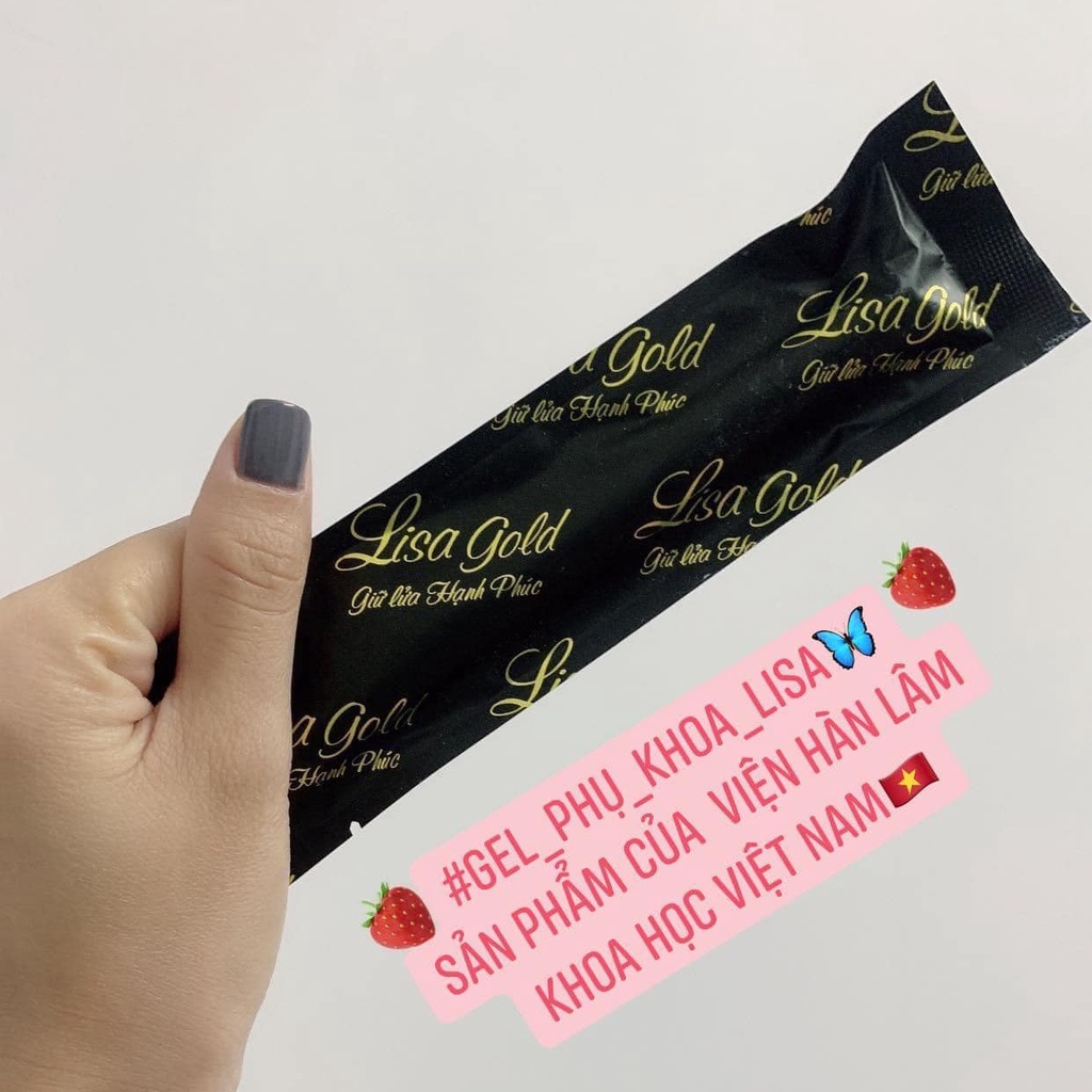 Gel phụ khoa LISA GOLD làm hồng, chống ngứa, khử mùi hôi, làm sạch khí hư, bảo vệ âm đạo, cổ tử cung