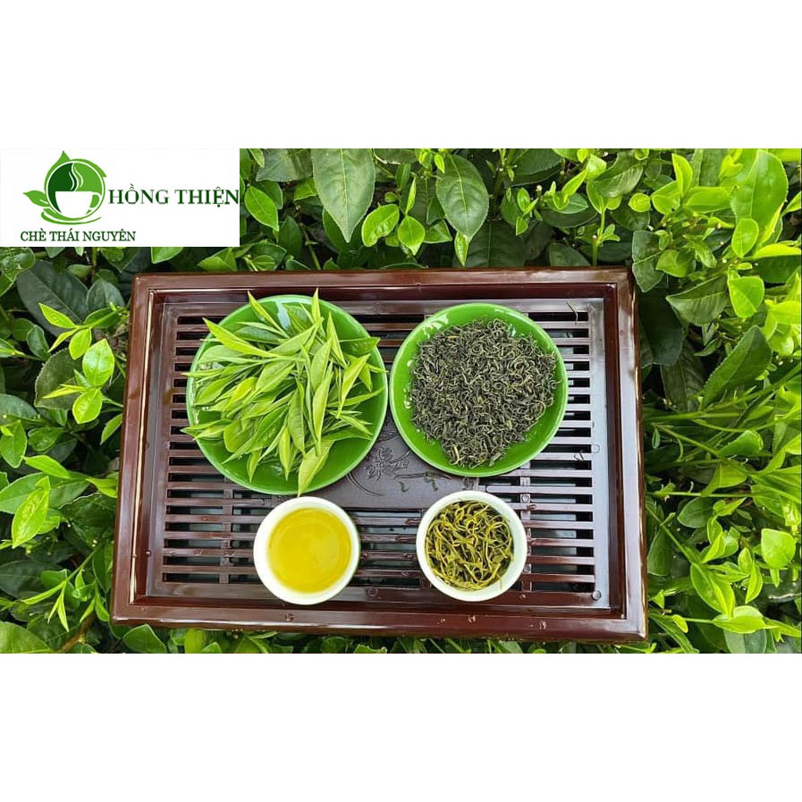 Chè Thái Nguyên - Trà Thái Nguyên - Tôm nõn Cao cấp 3  CÓ ĐÓNG HỘP BIẾU FREE