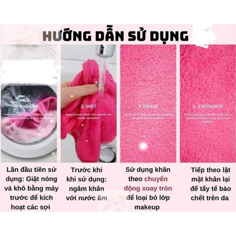 Khăn Tẩy Trang Makeup Eraser