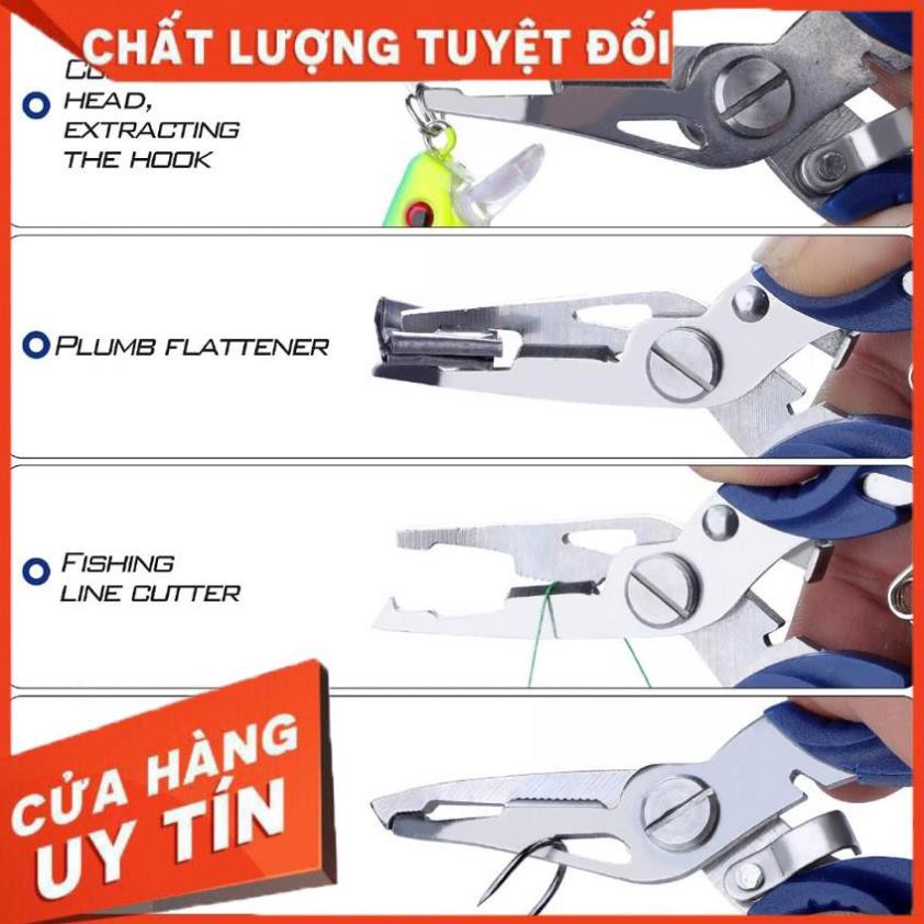 Kìm Kẹp Cá Kìm Gỡ Lưỡi Câu Đa Năng [ HÀNG LOẠI 1 ] Inox Siêu Bền -Sanami Fishing