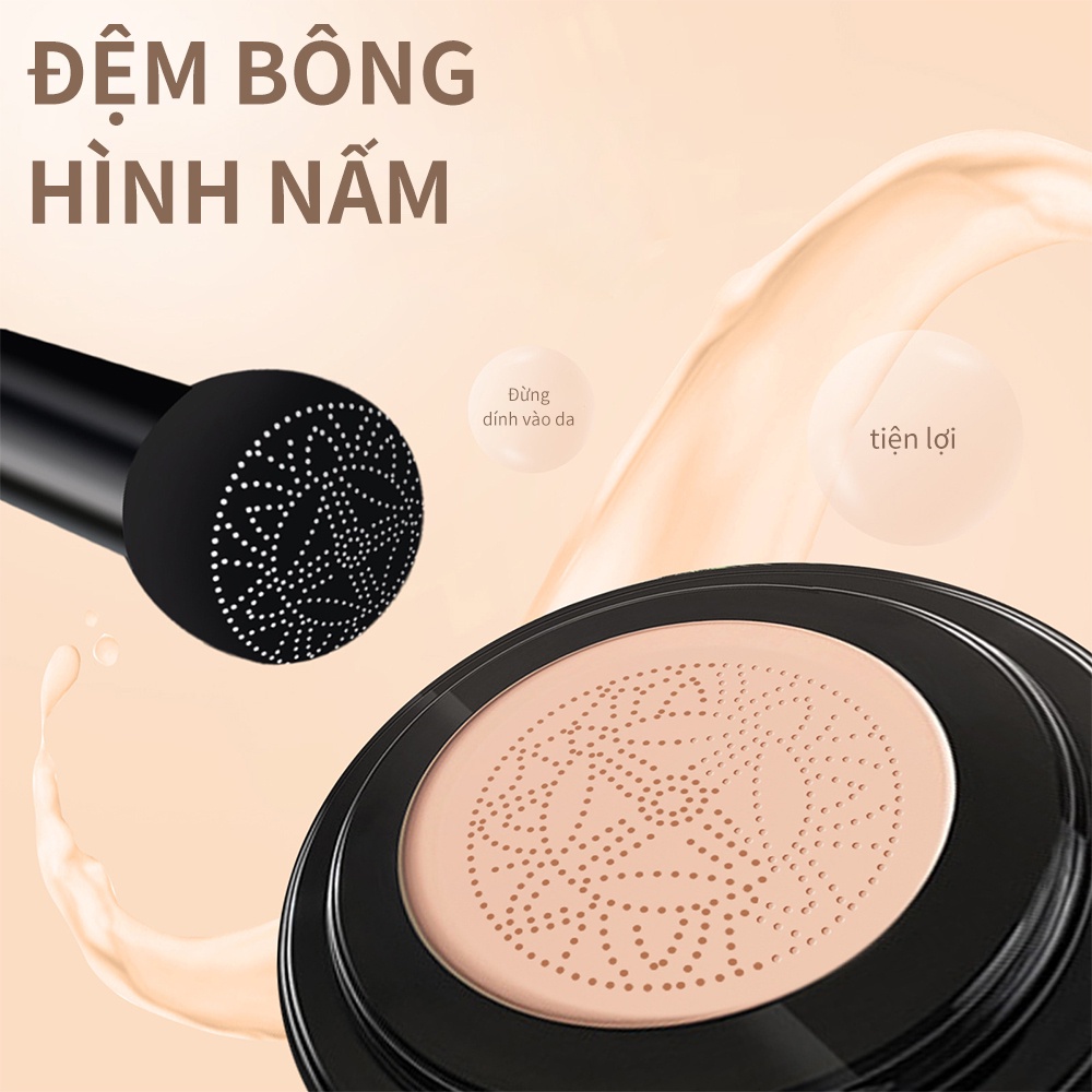 Bb&cc cream / kem nền dạng lỏng đầu nấm che khuyết  mịn màng trang điểm tự nhiên lâu trôi 15g chống nắng air cushion