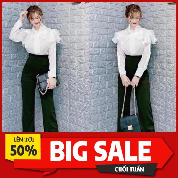 RẺ HOT HOT ĐỘC QUYỀN DUY NHẤT quần thun co giãn nhẹ ống suông nữ lưng siêu cao tôn dáng tôn mông phủ gót dài SIÊU ĐẸP