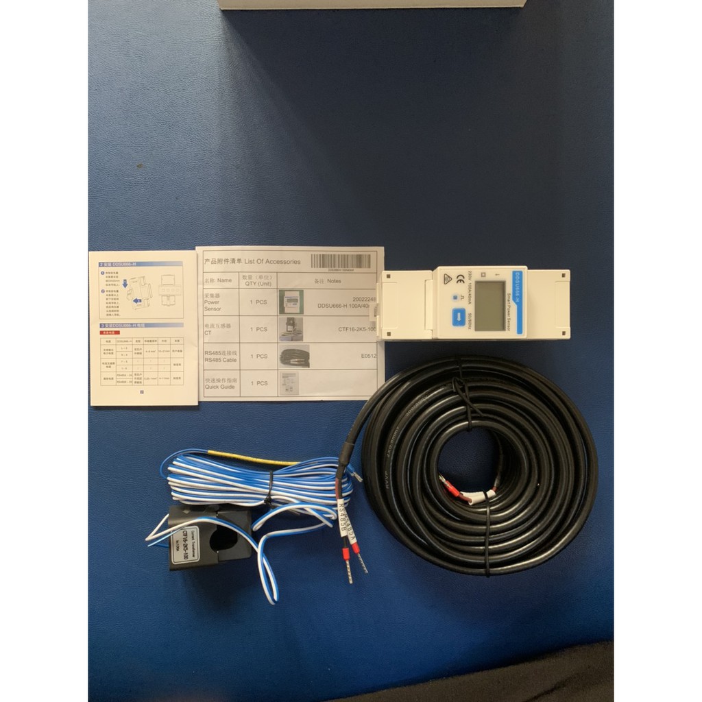 Smart Power Sensor DDSU666-H giải pháp zero Export hòa lưới bám tải