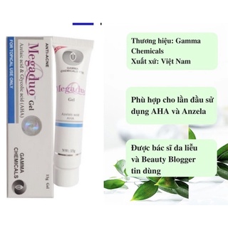 Megaduo Gel 15g - ngừa mụn trứng cá,ngừa thâm ,dưỡng da