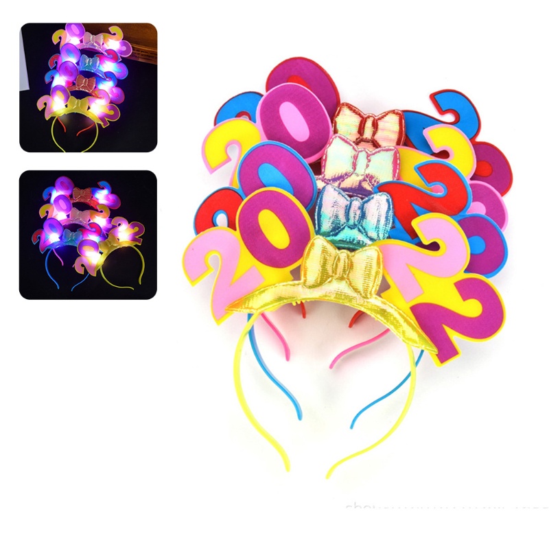 Kẹp Tóc Phát Sáng Màu Sắc Ngẫu Nhiên Đáng Yêu Dành Cho Nữ 2022