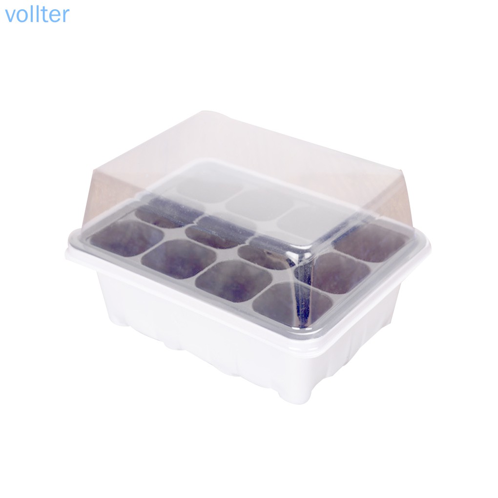 Set 3 Hộp Ươm Hạt Giống 12 Ngăn Tiện Lợi