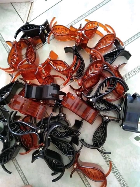 Sét 2 Kẹp tóc càng cua 3 răng