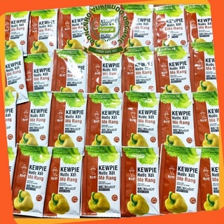 Combo 40 Gói Nước Xốt Mè Rang Kewpie, Ăn Rong Nho, Salat Rau Củ Chấm Mè Rang Gói 15ml