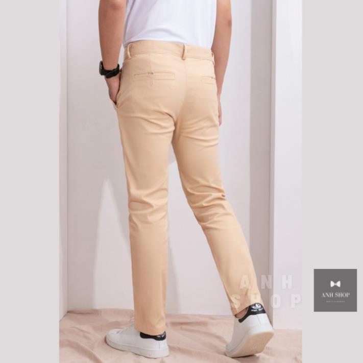 Quần kaki nam Nano vải co giãn dáng slimfit trẻ trung, năng động | BigBuy360 - bigbuy360.vn