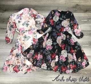 VÁY MAXI HOA , ẢNH THẬT ,CLIP THẬT