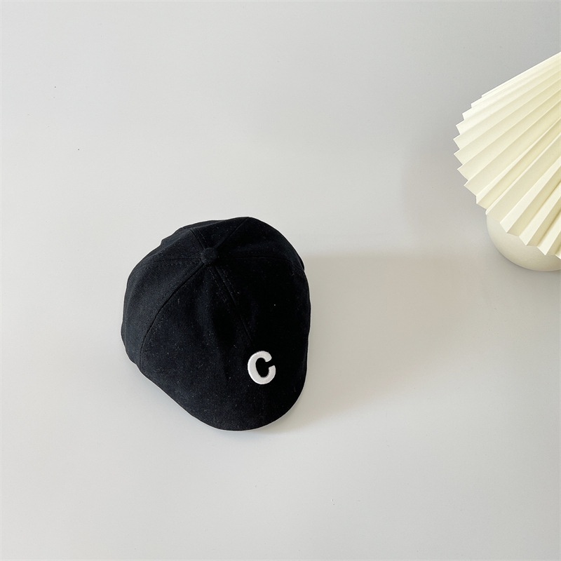 Mũ Nồi Thêu Chữ C Dễ Thương Dành Cho Bé